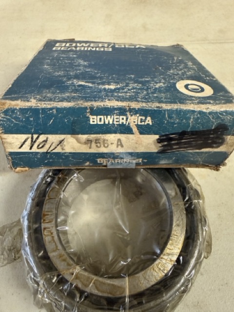 Bower Tapered Roller Bearing Set #756-A - Image 4
