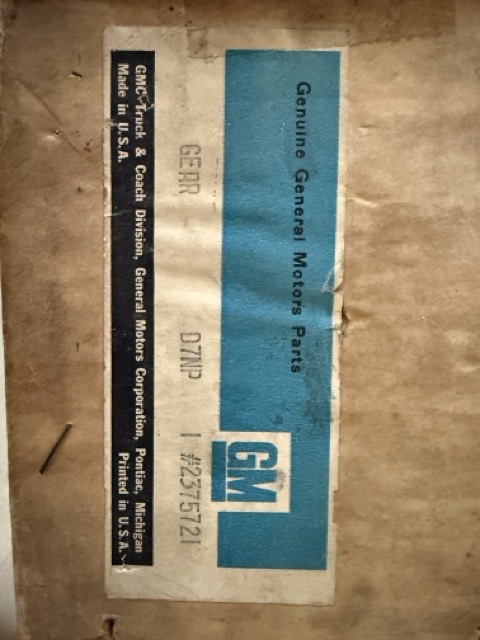 GM NOS Transmission Gear #2375721 - Image 4